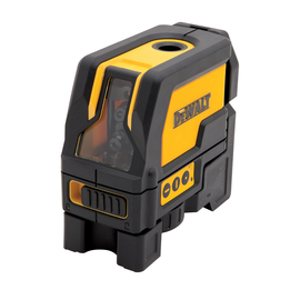 DW0822-XJ DEWALT Kreuzlinien-Laser mit 2 Lotpunkten, + Wandhalt., Batt., Koffer Produktbild