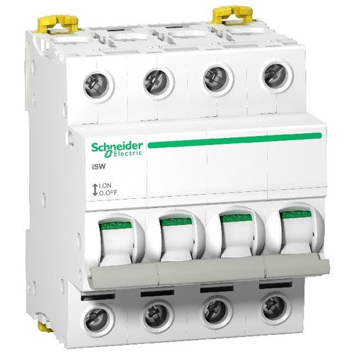 A9S65463 Schneider El. Lasttrennschalter ISW 4P 63A Produktbild Front View L