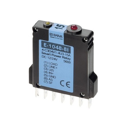 E-1048-8I3-C3D1V0-4U3-10A E-T-A ELEKTRONIK SCHUTZRELAIS Produktbild Front View L