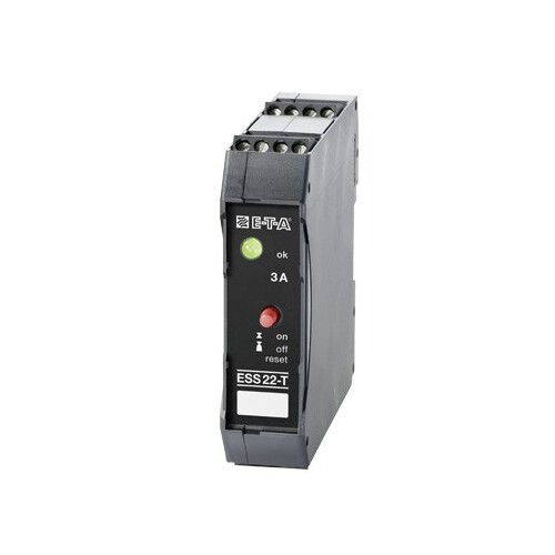 ESS22-TA-001-DC24V-1A E-T-A ELEKTRONISCHER SICHERUNGSAUTOMAT Produktbild Front View L