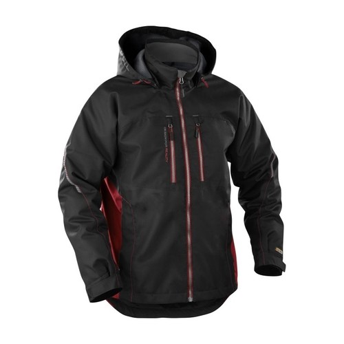 489019779956XL BLAKLÄDER Winterjacke wind & wasserdicht, schwarz/rot, Gr. XL Produktbild Front View L