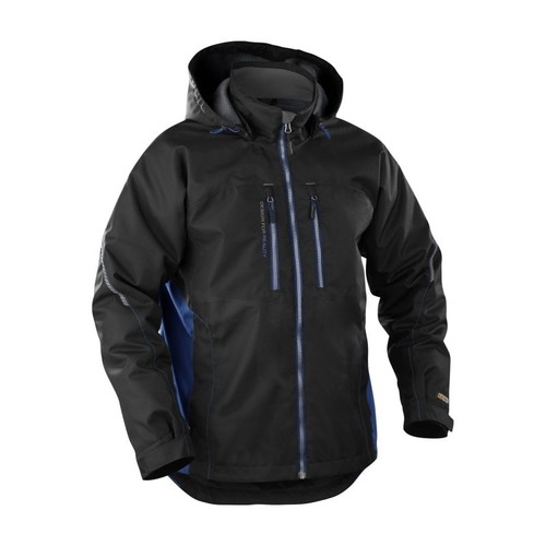 489019779985M BLAKLÄDER Winterjacke wind & wasserdicht, schwarz/blau, Gr. M Produktbild Front View L