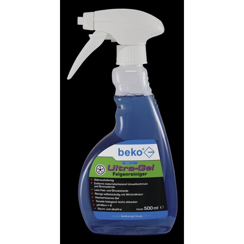 299 43 0500 BEKO TecLine Ultra-Gel Felgenreiniger Sprühflasche 500 ml Produktbild Front View L