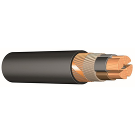 NYCWY 3X95 SM/95 schwarz Messlänge Erdkabel CU-geschirmt Produktbild