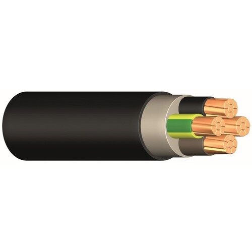 N2XH-O 1X16 RM E0 Messlänge Kabel halogenfrei Produktbild Front View L