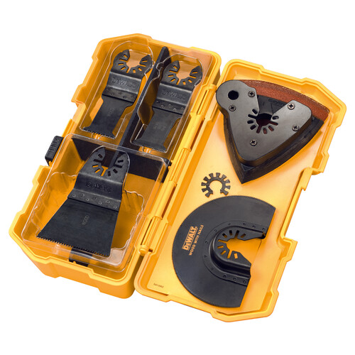 DT20731-QZ DEWALT Schreinerset f. Multi Tool, 8tlg. Produktbild Front View L