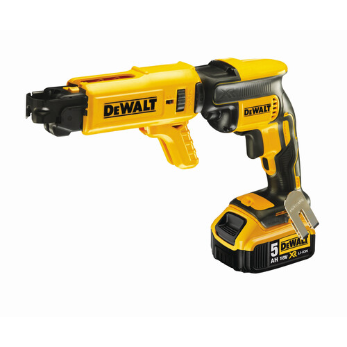 DCF620P2K-QW DEWALT Akku-Magazinschnell- bauschrauber, 18V/5Ah XR Produktbild Front View L