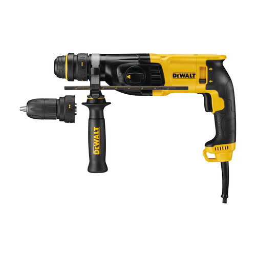 D25134K-QS DEWALT SDS-plus Kombihammer 26mm, 800W XR Produktbild Front View L