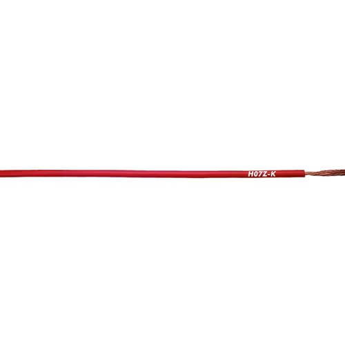 4726041 H07Z-K 90°C 1X1,5 rot 100m Ring halogenfreie Aderleitung rot Produktbild Front View L