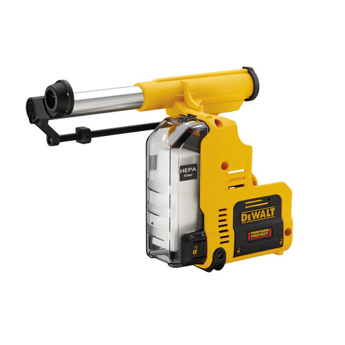 D25303DH DeWalt Absaugsystem für 18V Kombihämmer, inkl. Transportkoffer Produktbild Front View L