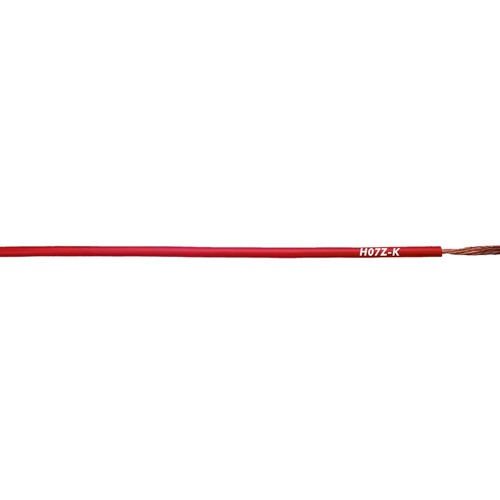 4726042 H07Z-K 90°C 1X2,5 rot 100m Ring halogenfreie Aderleitung rot Produktbild Front View L