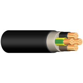 (N)2XH-J 5X50 RM E0 schwarz Kabel halogenfrei Produktbild