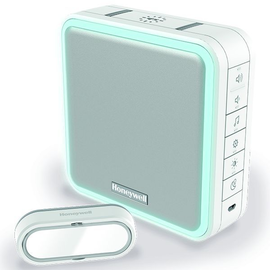 DC917SL Honeywell Funk-Gong-Set 200m 90dB, MP3, weiß Produktbild front M