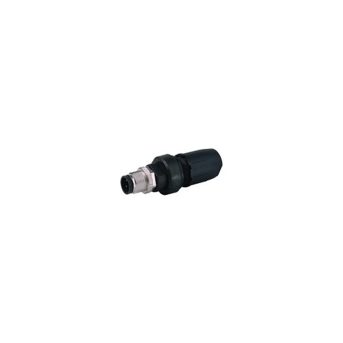 7000-12501-0000000 Murrelektronik M12 Stecker gerade selbstkonfekt.S-Klem 3pol Produktbild Front View L