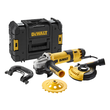 DWE4257KT-QS DeWalt Elektr-Winkelschlei. Beton-Oberflächenset: 1.500W / 125mm Produktbild