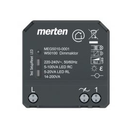 MEG5010-0001 Merten Wiser Dimmaktor 1fach UP Produktbild
