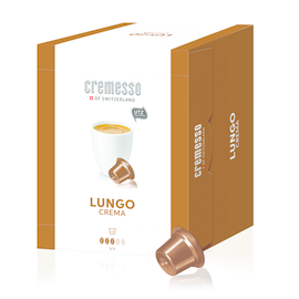 2001924  CREMESSO Kaffeekapseln Lungo Crema Box 48er Produktbild