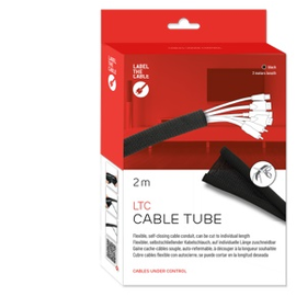 LTC 5110 Label the cable Cable Tube sw Selbstschließender Kabelschlauch 2m Produktbild