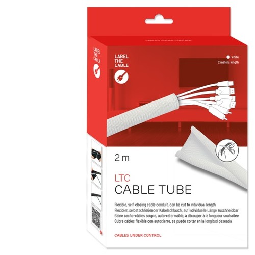 LTC 5120 Label the cable Cable Tube ws Selbstschließender Kabelschlauch 2m Produktbild Front View L