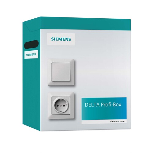 5UB1511-0KA Siemens Profibox Delta 100 Schuko + 100 Abdeckungpl. TW Produktbild