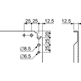 NSYMM33 Schneider E. Montageplatte Produktbild