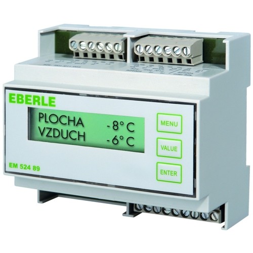 EM52489 Eberle Eismelder 16A, 230VAC, VE, LCD-Display Produktbild Front View L