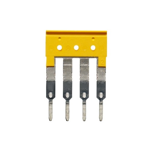 1608880000 Weidmüller ZQV 2.5/4 Querverbinder/Brücker für Reihenklemme Produktbild Front View L