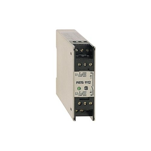 101128982 AVS SCHMERSAL AES 1112 24VDC Sicherheitsrelais Produktbild Front View L