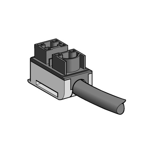 ZCMC21L1, Telemecanique Anschluss der Hilfsschaltergehäuse Miniatur Produktbild Front View L