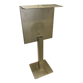 410725 PC ELECTRIC Ständer f. GH Bruck 1.200 mm feuerv Produktbild front M