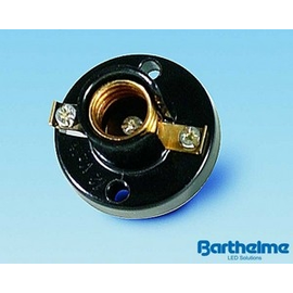00419203 Barthelme E14 Fassung schwarz Produktbild front M