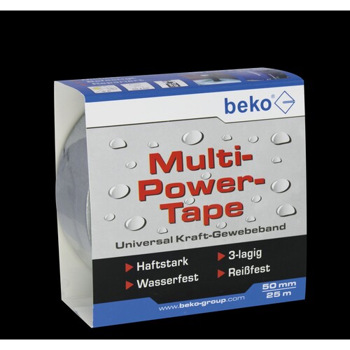 262205251 BEKO Multi-Power-Tape 50mmx25m silber Produktbild Front View L