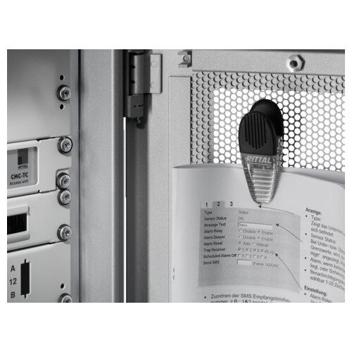 DK7950.200 Rittal Dokumentenklammer Magnetisch (Tray=2Stk) Produktbild Front View L