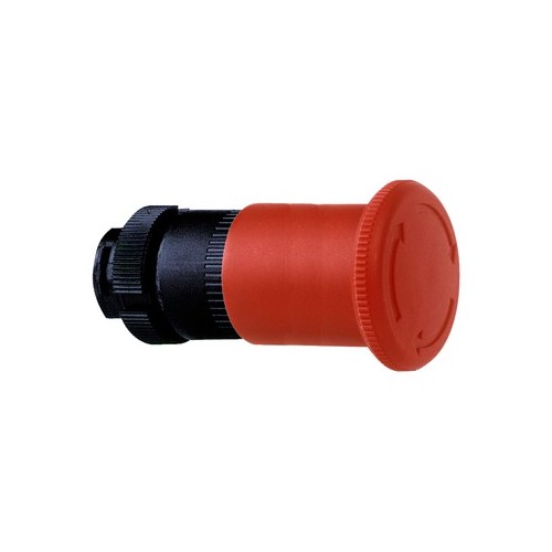 ZA2BS844 Schneider E. Pilztaster 40mm rot mit Drehentriegelung Produktbild Front View L