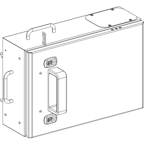 KSB100SE4 Schneider E. Abgangskasten 100A neu Produktbild Front View L