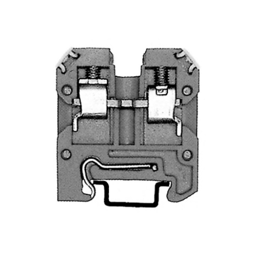 0294380000 Weidmüller AKZ 4 BL Durchgangsreihenklemme Produktbild Front View L