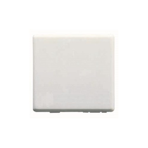 GW20073 Gewiss Blindabdeckung und Leitungsauslass Euro DOMO Produktbild Front View L