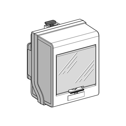 KNB32CM55 Schneider E. Abgangskästen 32A 5-pol. canalis Produktbild Front View L