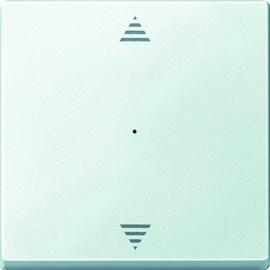 625519 Merten Wippe für Tastermodul 1 Fach mit Pfeil Auf/Ab System M Polarw Produktbild front M