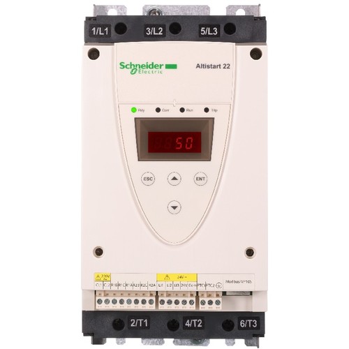 ATS22D32Q Schneider E. Soft Starter ATS 22 400V 32A 15KW -10bis+40Grad Produktbild Front View L