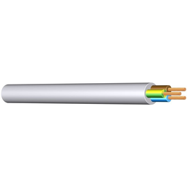 H05VV-F YMM-J 5G2,5 weiss 50m Ring PVC-Schlauchleitung Produktbild