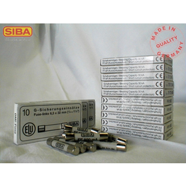 7017240.0,5 SIBA Sicherung 0,5A 6,2x32 Produktbild