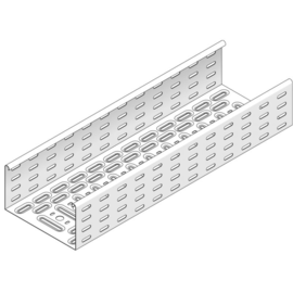 E8208 VERGOKAN Kabelrinne gelocht KBS 110*300*1.50*6 (L=6m) Produktbild