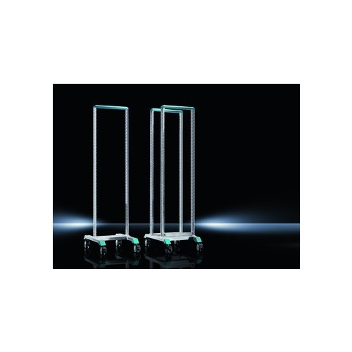 7396000 Rittal Data Rack Verteiler- rahmen m. 1 Profilrahmen 19Zoll H1.72m Produktbild Front View L