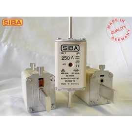 2000313.16 SIBA NH-Sicherung Gr. 1 16A gG  DIN43620 500V Kombimelder Produktbild
