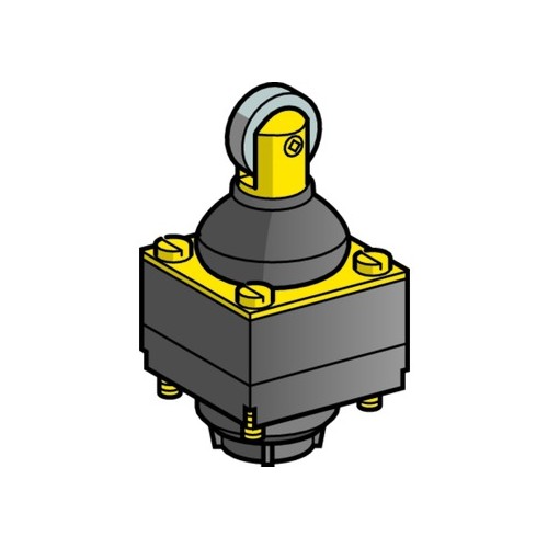 ZCKD029 Telemecanique Rollenstössel für Positionsschalter Produktbild Front View L