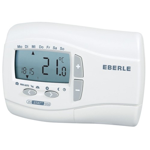 053621296000 EBERLE INSTAT+868-r Funksender als Uhrenthermostat Produktbild Front View L