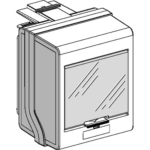 KSB32CM55 Schneider E. Abgangskasten 32A 5TE Produktbild Front View L