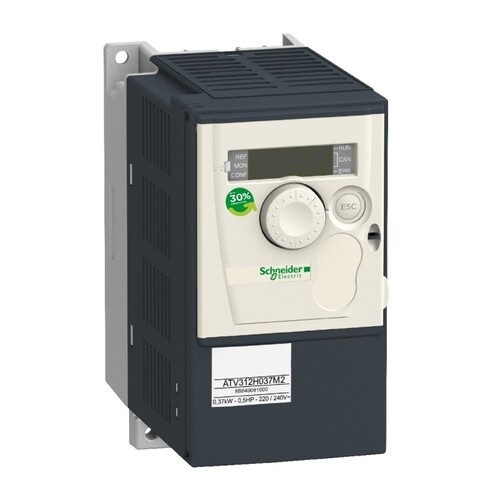 ATV312H018M2 Schneider E. Frequenz- Umrichter Altivar 312 240VAC 0,18KW Produktbild Front View L