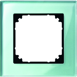489160 Merten Rahmen 1fach Diamantsilber M-PLAN-Echtglas Produktbild